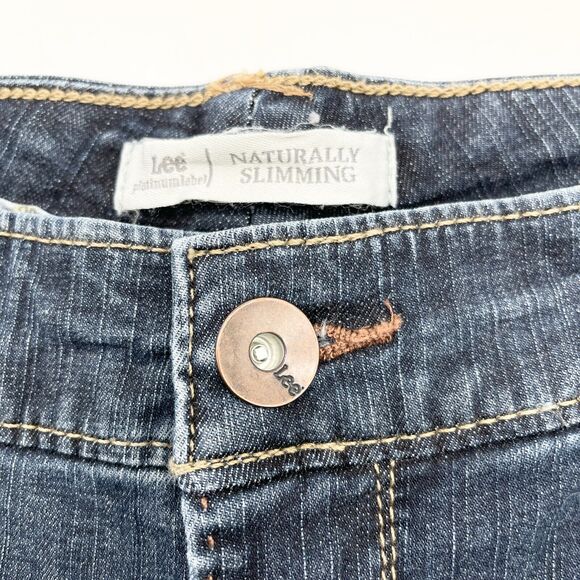 Lee Platinum Label Womens Jeans Size 14 Short Baby Boot Slimming Comfort Classic - Picture 6 of 11